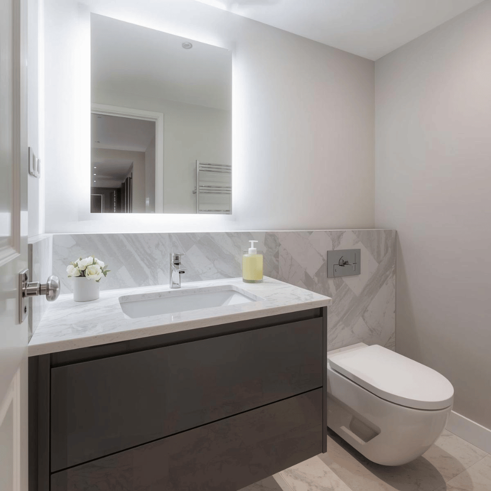 New ensuite bathroom